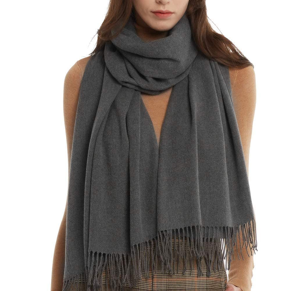 Women's imitation cashmere shawl long scarf