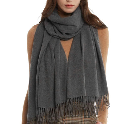 Women's imitation cashmere shawl long scarf