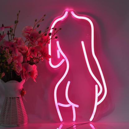Cartoon LED Neon Wall Light for Room Decoration