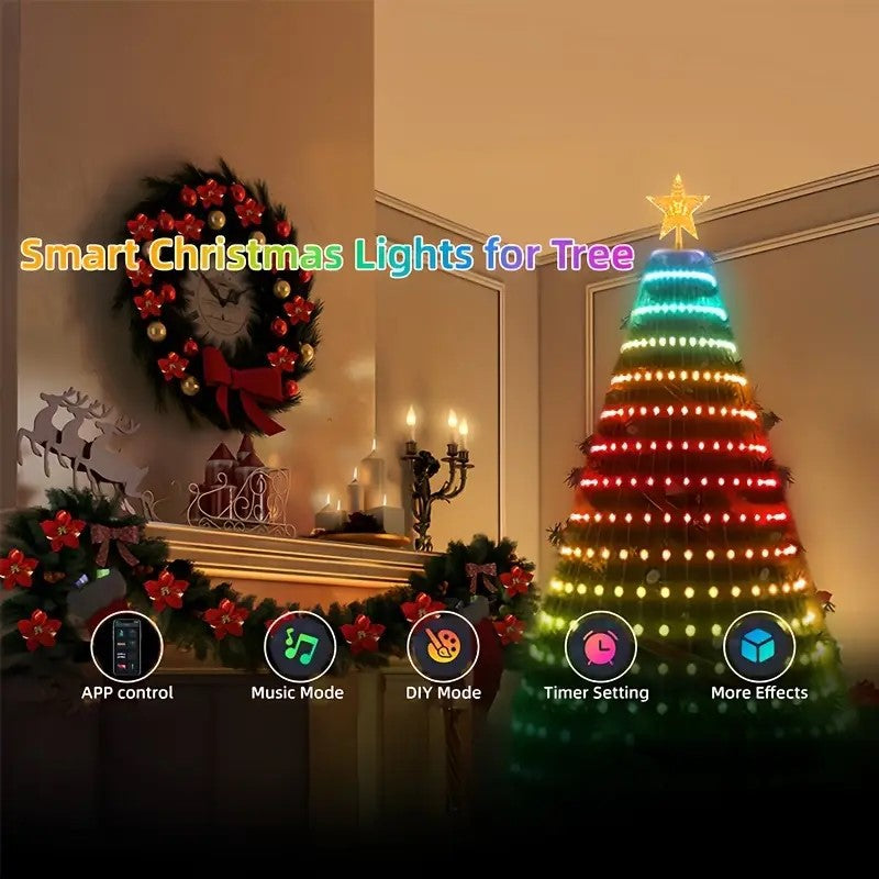 Christmas Tree Light Strings with App Control