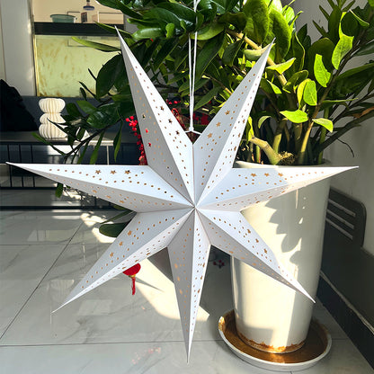 Seven-Pointed Star Christmas Hanging Decoration