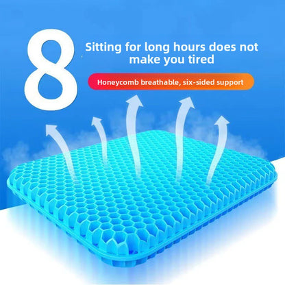 Summer Gel Seat Cushion with Breathable Design