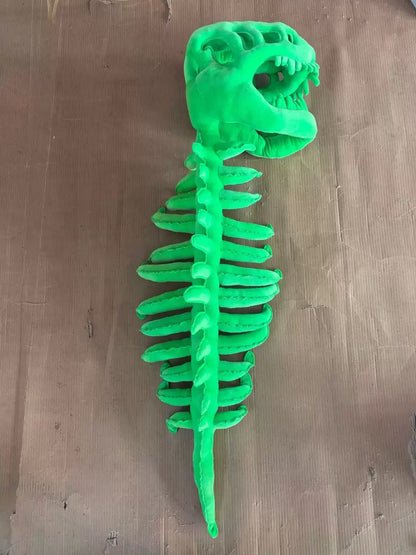 Cosplay Halloween Skeleton Sounding Plush Doll