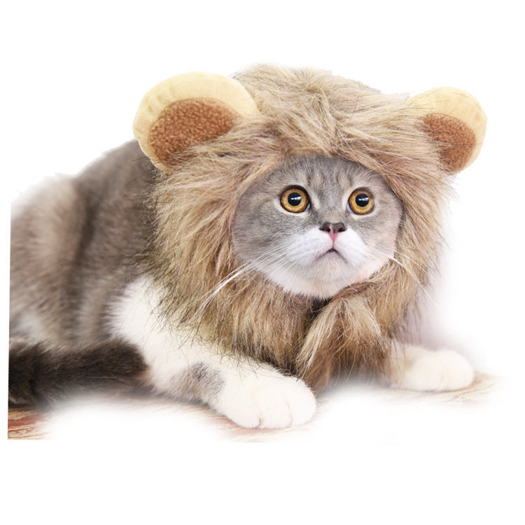 Halloween Lion Pet Dog Cat Hat