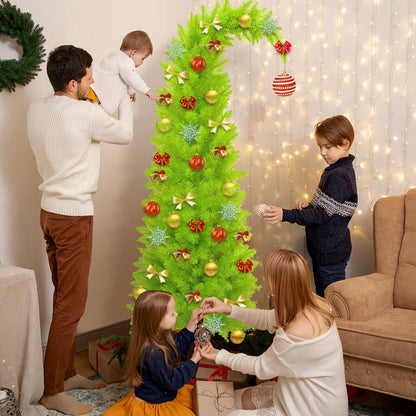 Flexible Pencil Shape Artificial Christmas Tree