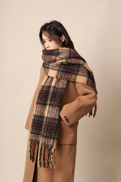 Winter Mohair Scarf