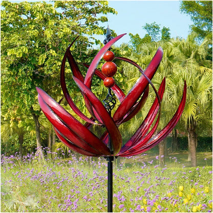 Metal Wind Spinner Garden Decoration