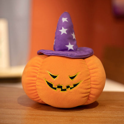 Halloween funny pumpkin pillow