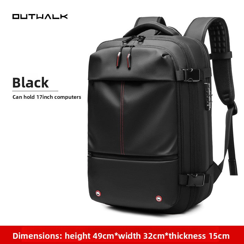 Men's Backpack Anti-Theft Computer Backpack Business Commuting Outdoor Travel Bag Vacuum Compression Backpack Customization