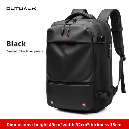 Men's Backpack Anti-Theft Computer Backpack Business Commuting Outdoor Travel Bag Vacuum Compression Backpack Customization