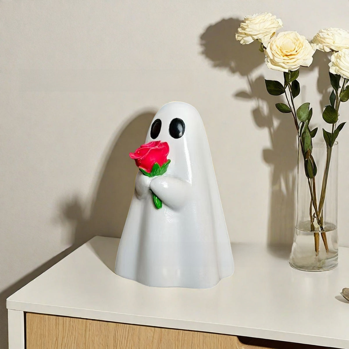 Halloween Resin Statue Ghost Decoration Cute Party Ornament