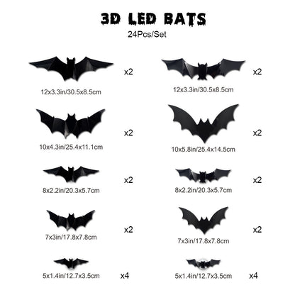 Halloween LED wall stickers