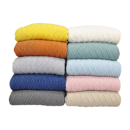 Knitted blanket