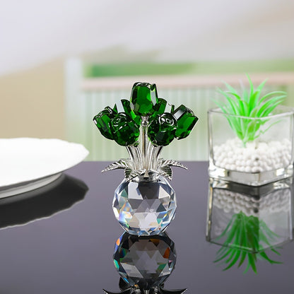 Crystal Rose Home Decor Gift