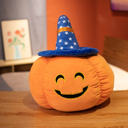 Halloween funny pumpkin pillow