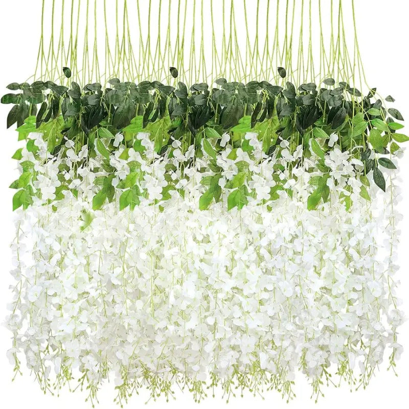 Artificial wisteria flower decoration