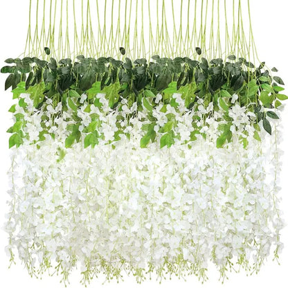 Artificial wisteria flower decoration
