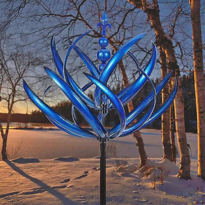 Metal Wind Spinner Garden Decoration