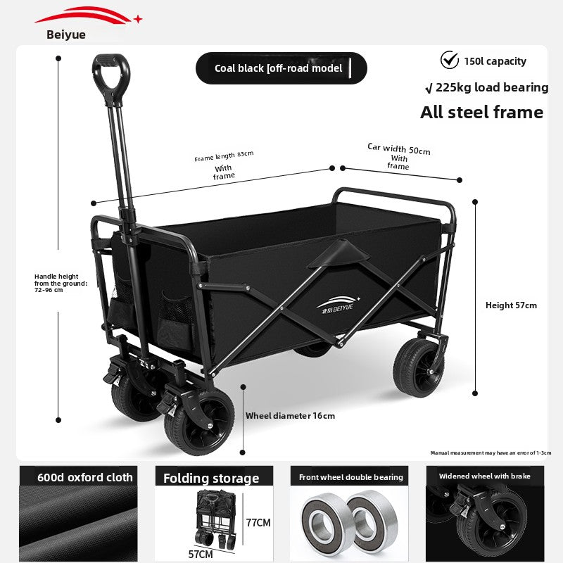 Foldable Outdoor Camping Cart