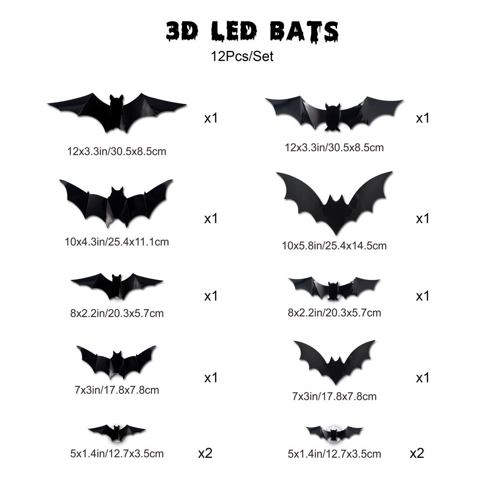 Halloween LED wall stickers