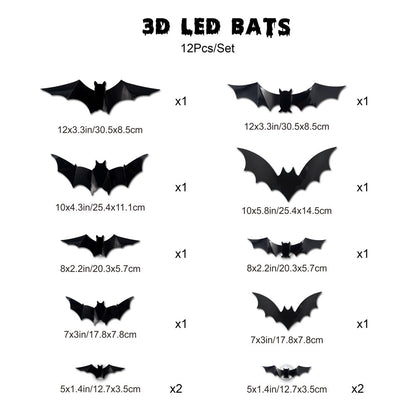 Halloween LED wall stickers
