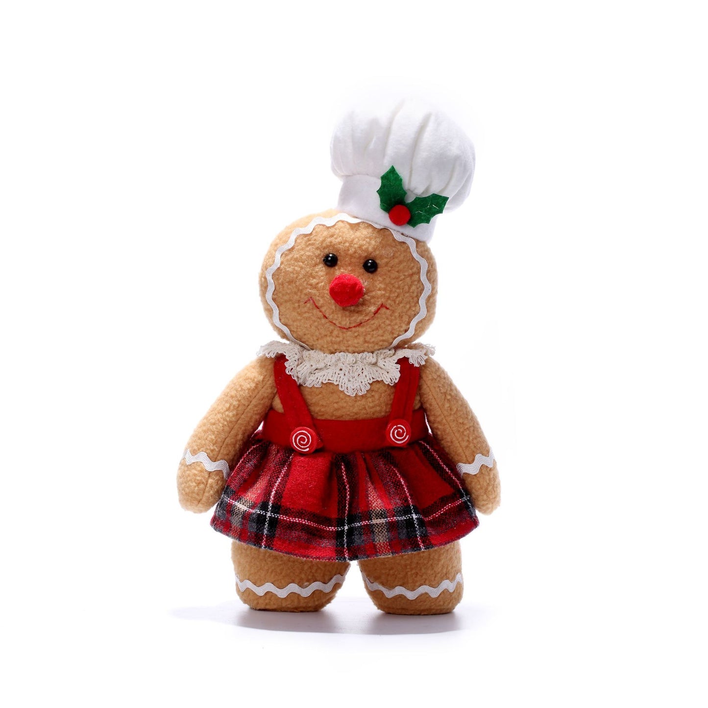 Gingerbread Man Plush Christmas Doll Ornament