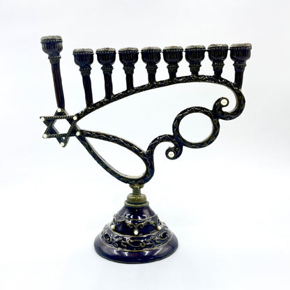 Hanukkah Menorah Zinc Alloy Candlestick