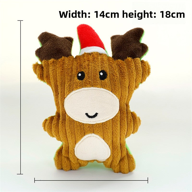 Christmas Plush Pet Toy with Sound