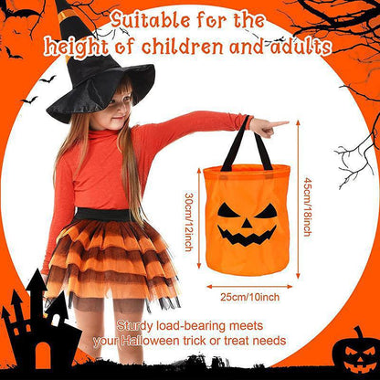 LED Light Up Pumpkin Party Bag