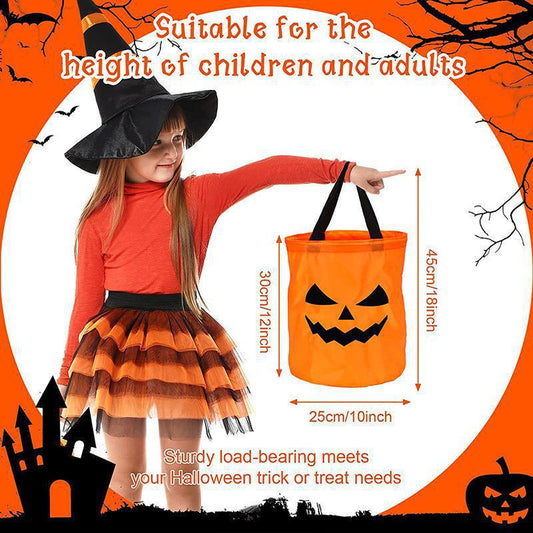 LED Light Up Pumpkin Party Bag