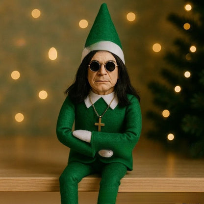 Christmas Elf Plush Doll Holiday Decoration