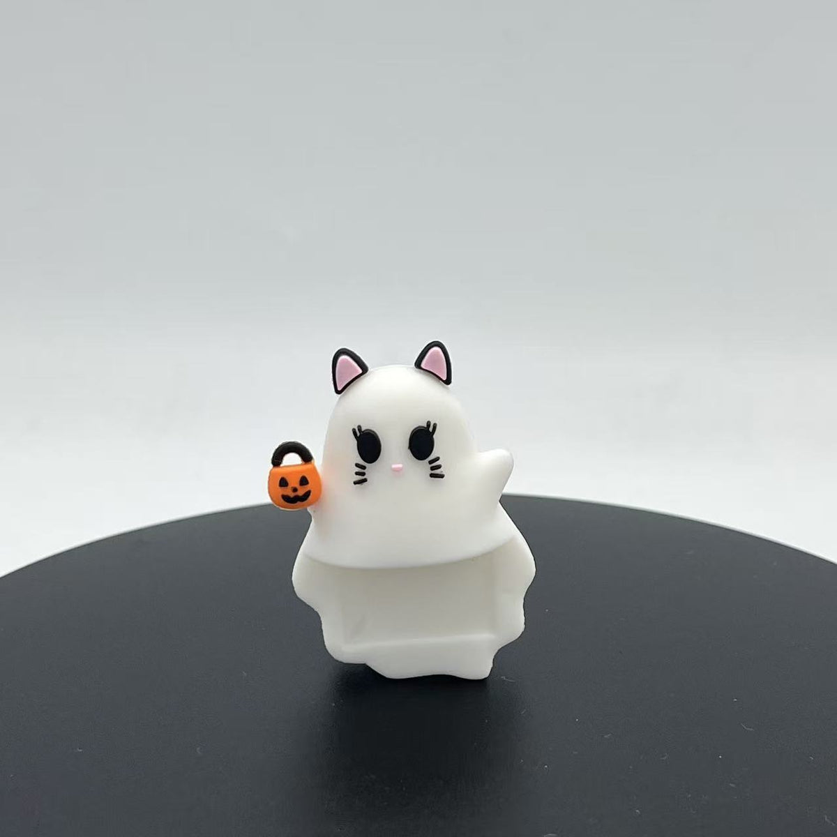 Mystery Phone Buddy Ghost Pumpkin Sticky Phone Decoration Figurine Desktop