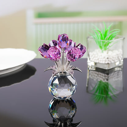 Crystal Rose Home Decor Gift