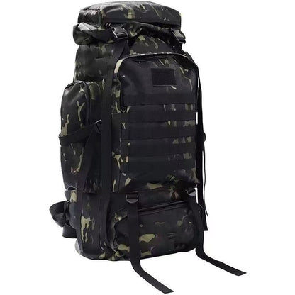 80L Tactical Multi-Function Outdoor Hiking Backpack