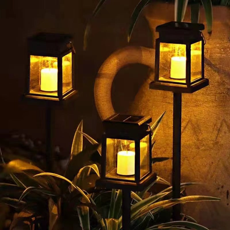 Solar Copper Wire Star Palace Lantern