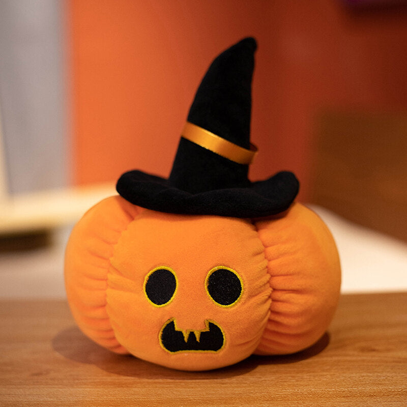 Halloween funny pumpkin pillow