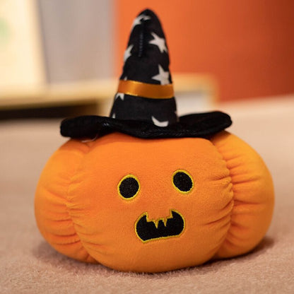 Halloween funny pumpkin pillow