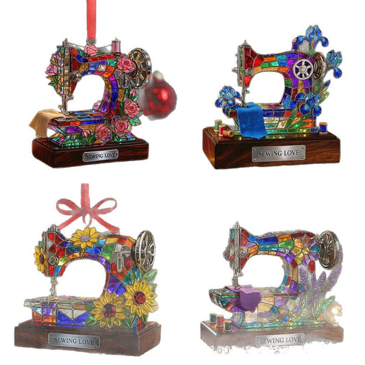 Sewing Machine Christmas Ornament Decoration