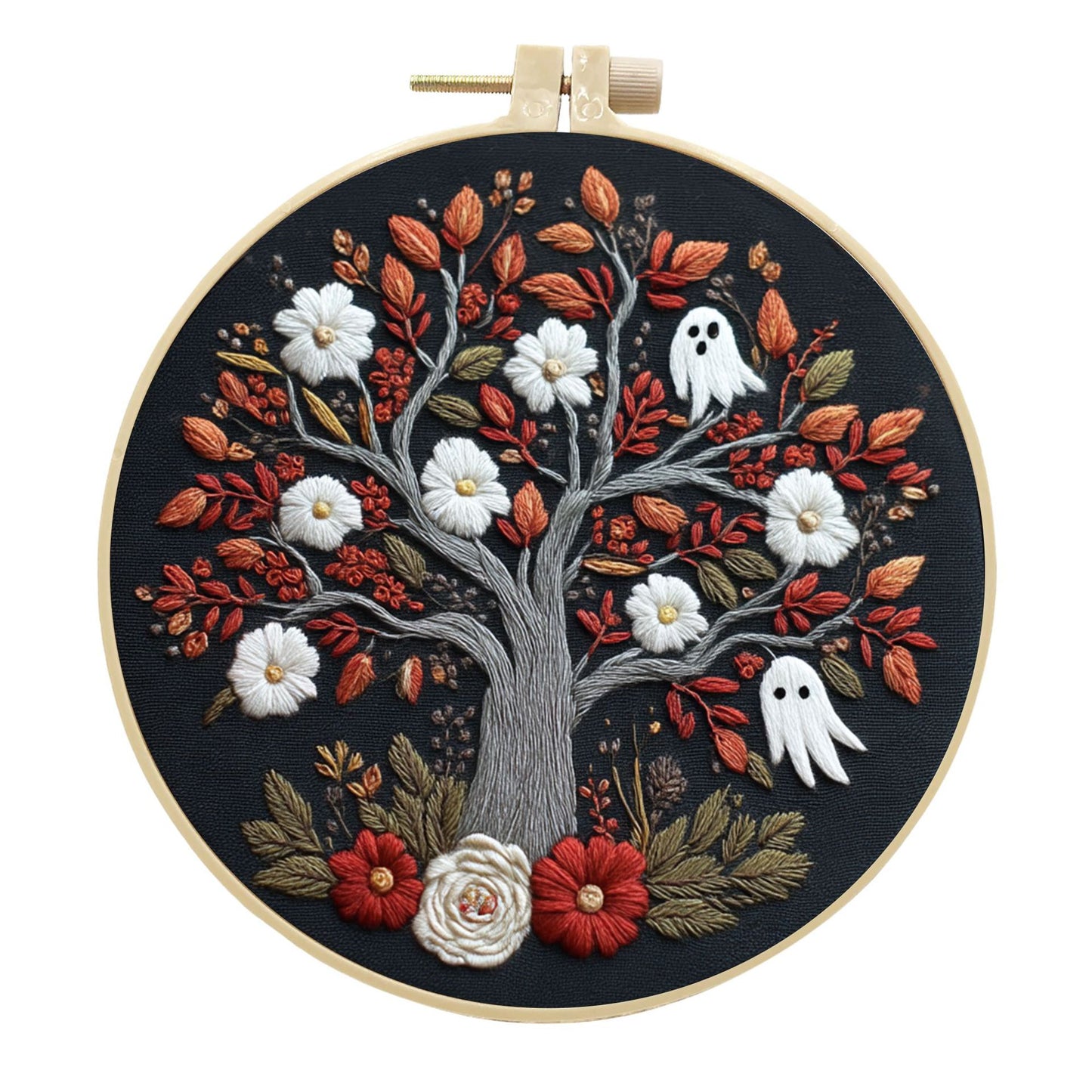 Halloween Embroidery Material Pack