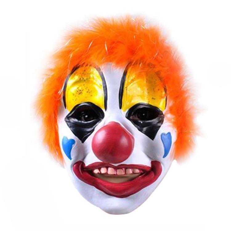 Halloween Clown Mask Latex Costume Party Performance Headgear