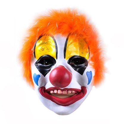 Halloween Clown Mask Latex Costume Party Performance Headgear
