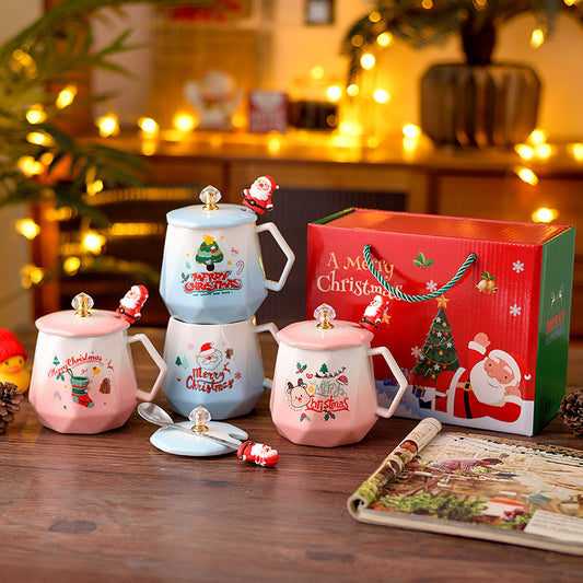 Christmas Santa Ceramic Coffee Mug
