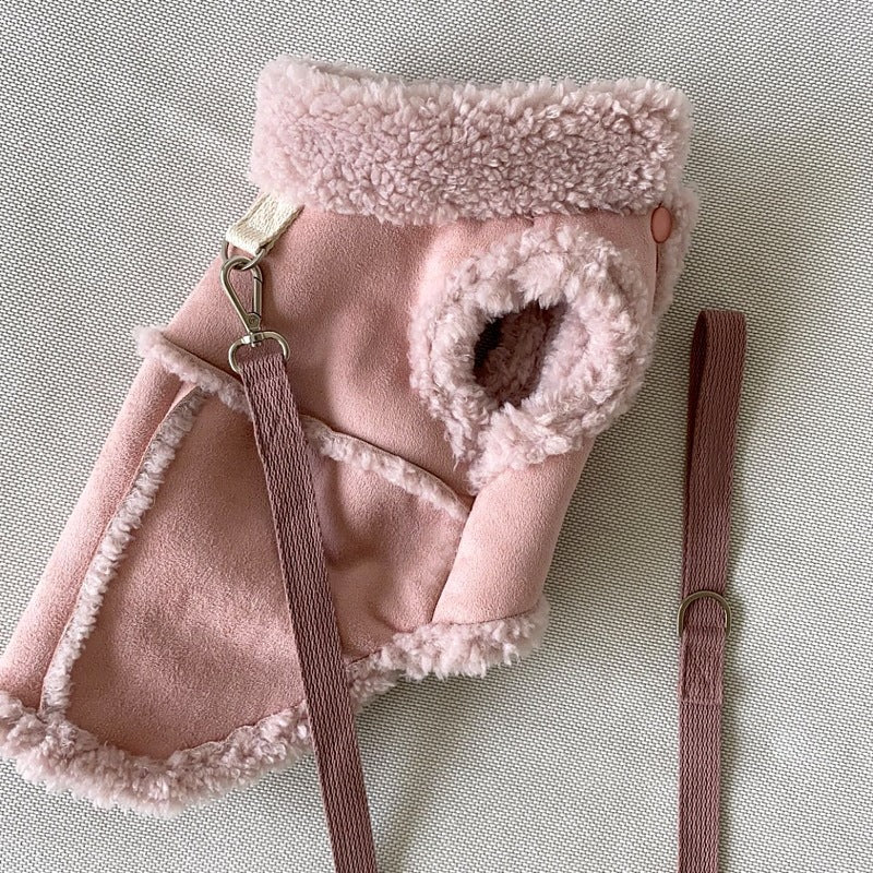 Fleece Pet Vest Winter Warm Jacket