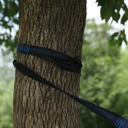 Portable Outdoor Nylon Hammock with Rope