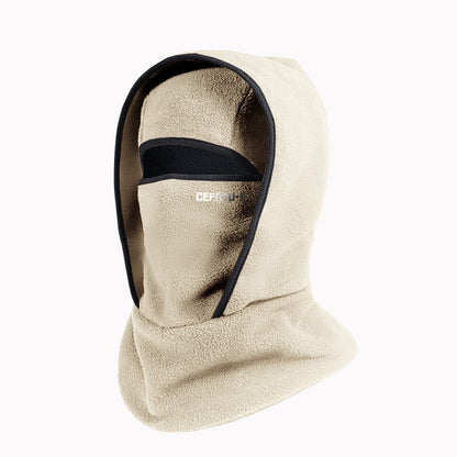 Winter Fleece Hat Neck Gaiter Face Mask