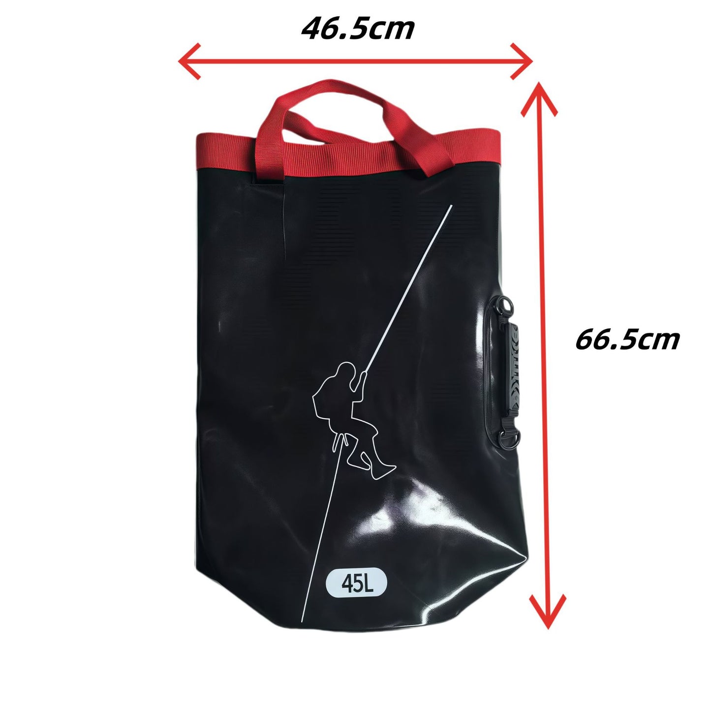 Outdoor extreme rock climbing rope bag