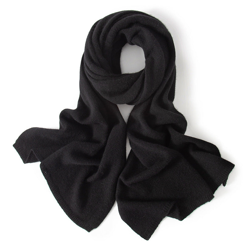 Pure Cashmere Scarf Unisex Winter Neck Warmer