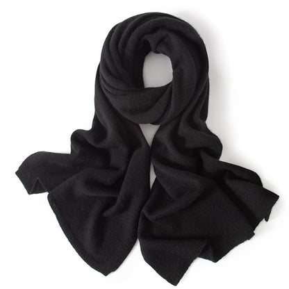 Pure Cashmere Scarf Unisex Winter Neck Warmer