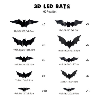 Halloween LED wall stickers
