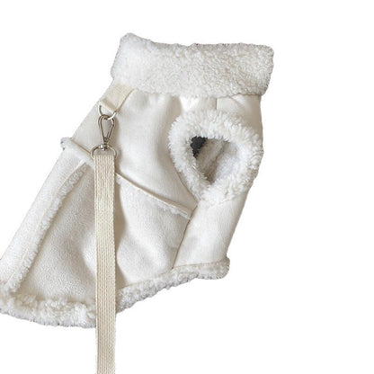 Fleece Pet Vest Winter Warm Jacket